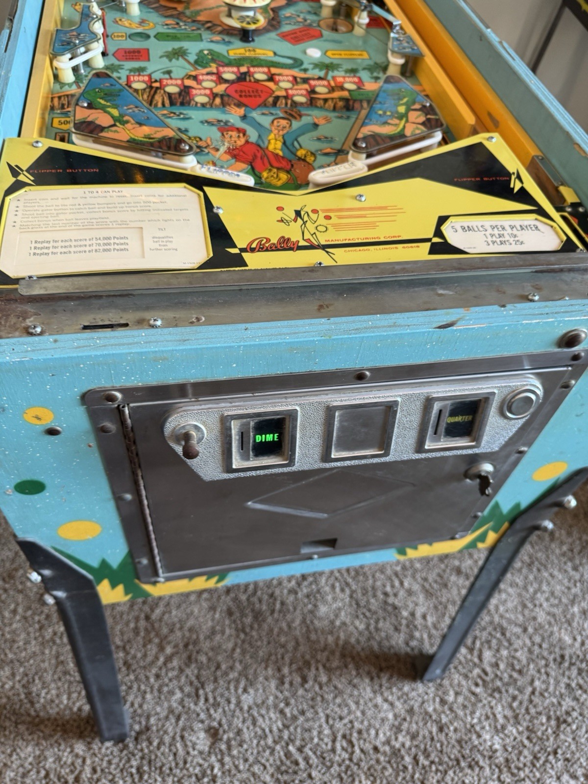 Bally's Nip-it Pinball Machine (1972)
