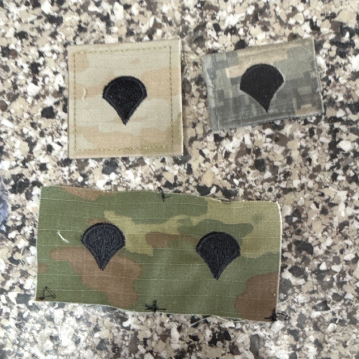 US ARMY SPC E-4 ranks