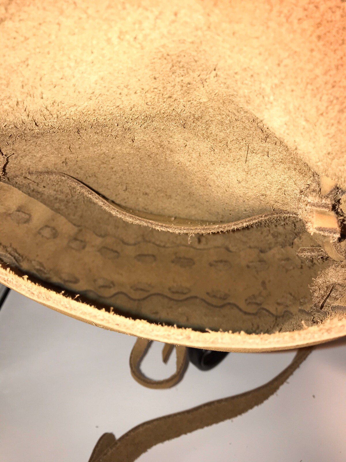 Handcrafted Bear Personalized Leather Bag Muzzleloading Hunting possible bag