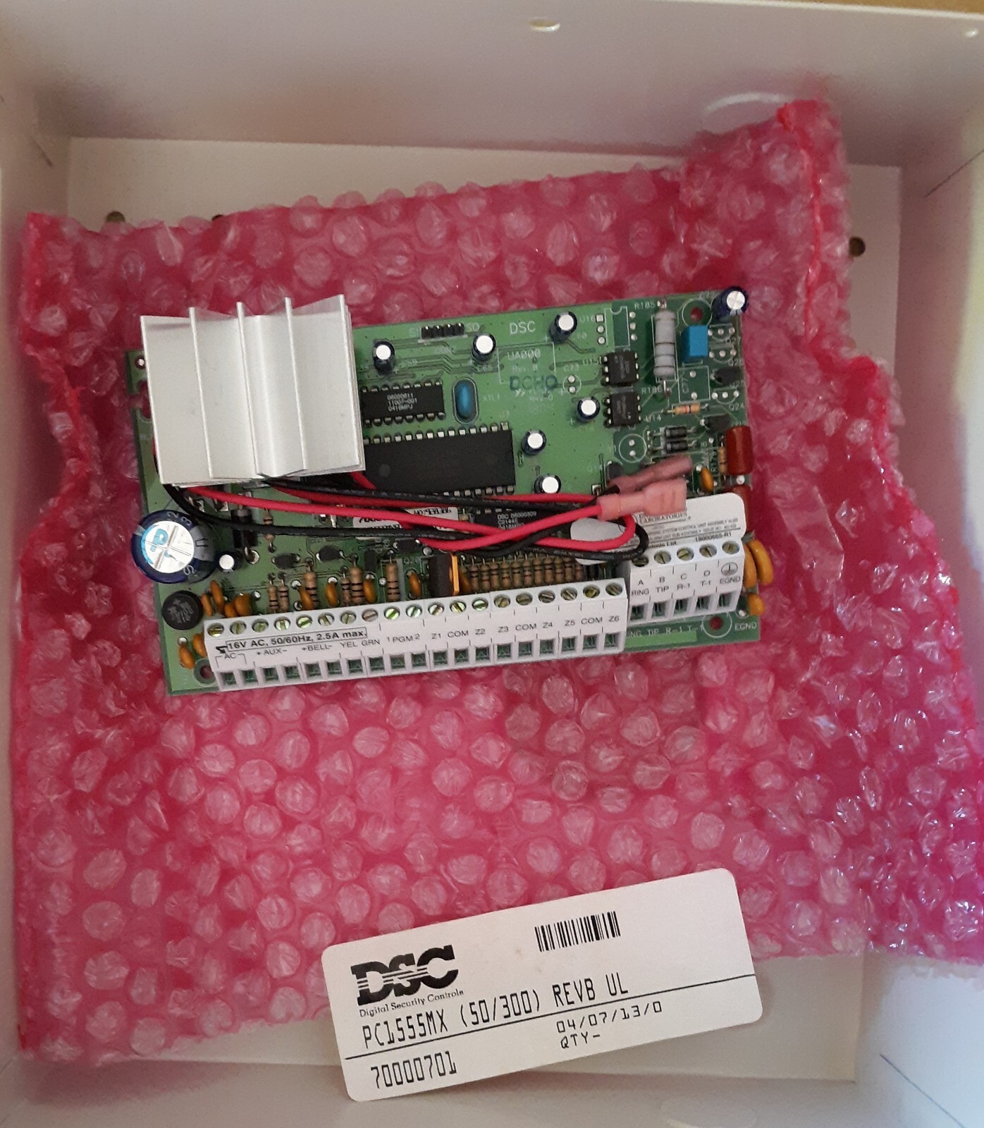 DSC PC1555MX Security Alarm Control Panel (NEW/NOS)