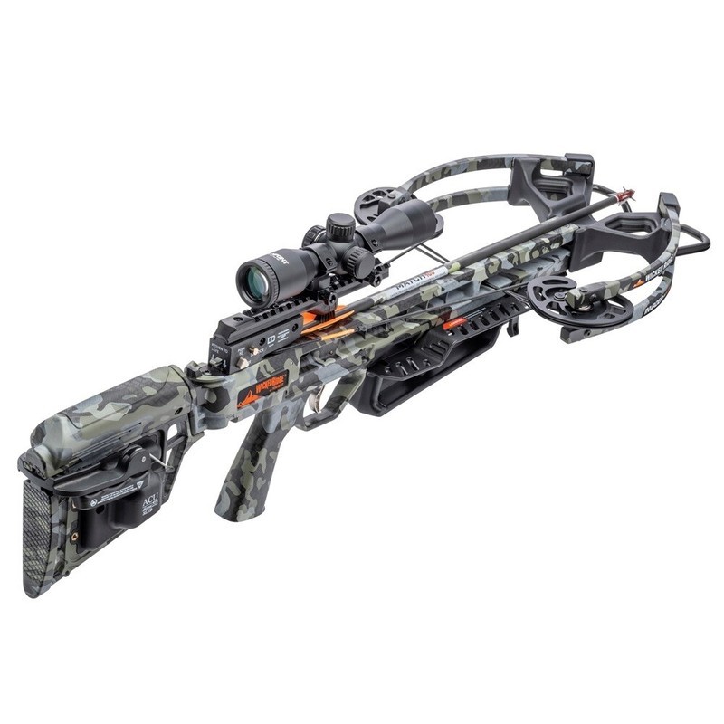 Wicked Ridge Invader M1 De-Cock Crossbow W/ ACUdraw 50 Rope Sled NEW!!!