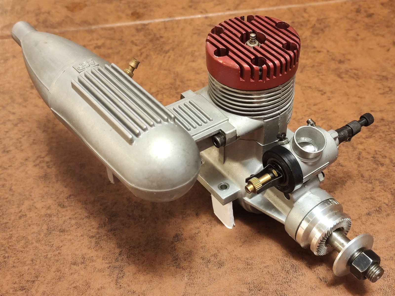 ASP 108 ABC Red Head RC Nitro/Glow Model Airplane Engine