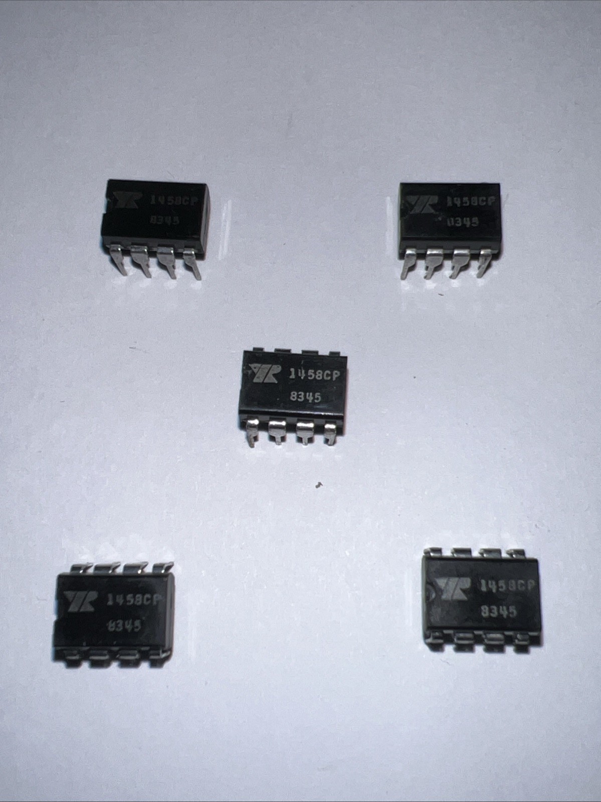 EXAR 1458CP is a general-purpose, monolithic dual operational amplifier Lot of 5