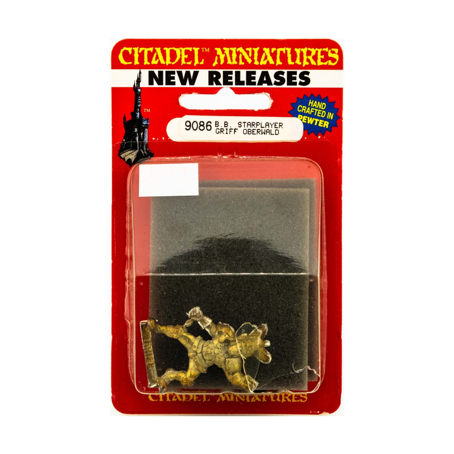 GW Blood Bowl Star Player Griff Oberwald (1993 Ed) Pack New