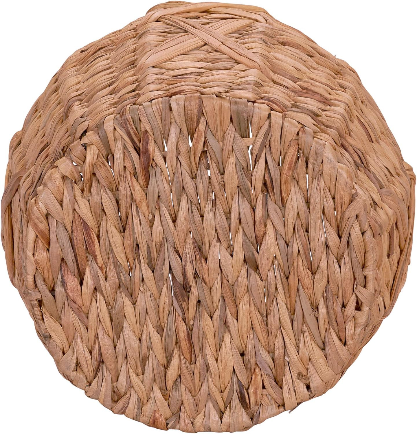 ML-4112 Hyacinth round Floor Basket, X-Design, Brown