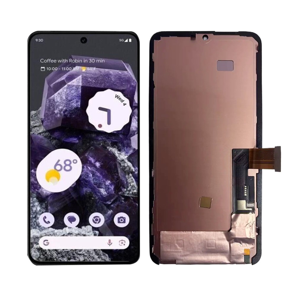 OLED For Google Pixel 8 LCD Display Touch Screen Replacement Digitizer Frame