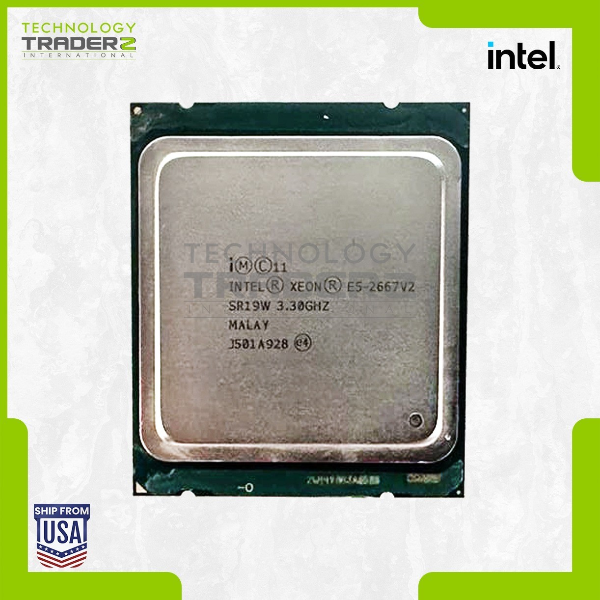 ** SR19W Intel Xeon E5-2667 v2 8-Core 3.30GHz 25MB 130W FCLGA2011 Processor**