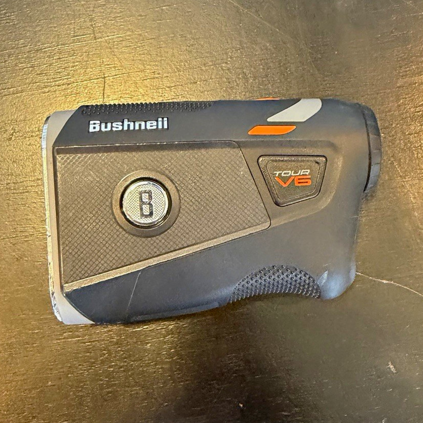Bushnell Tour V6 Golf Laser Rangefinder w/ BITE Magnetic Mount