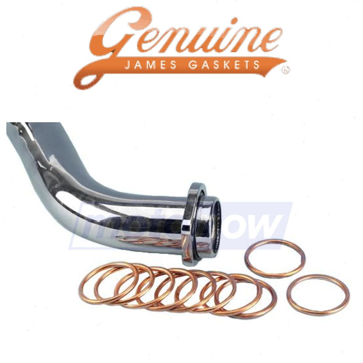 James Gasket Copper Crush Ring Exhaust Port Gaskets for 2004-2006 Harley je