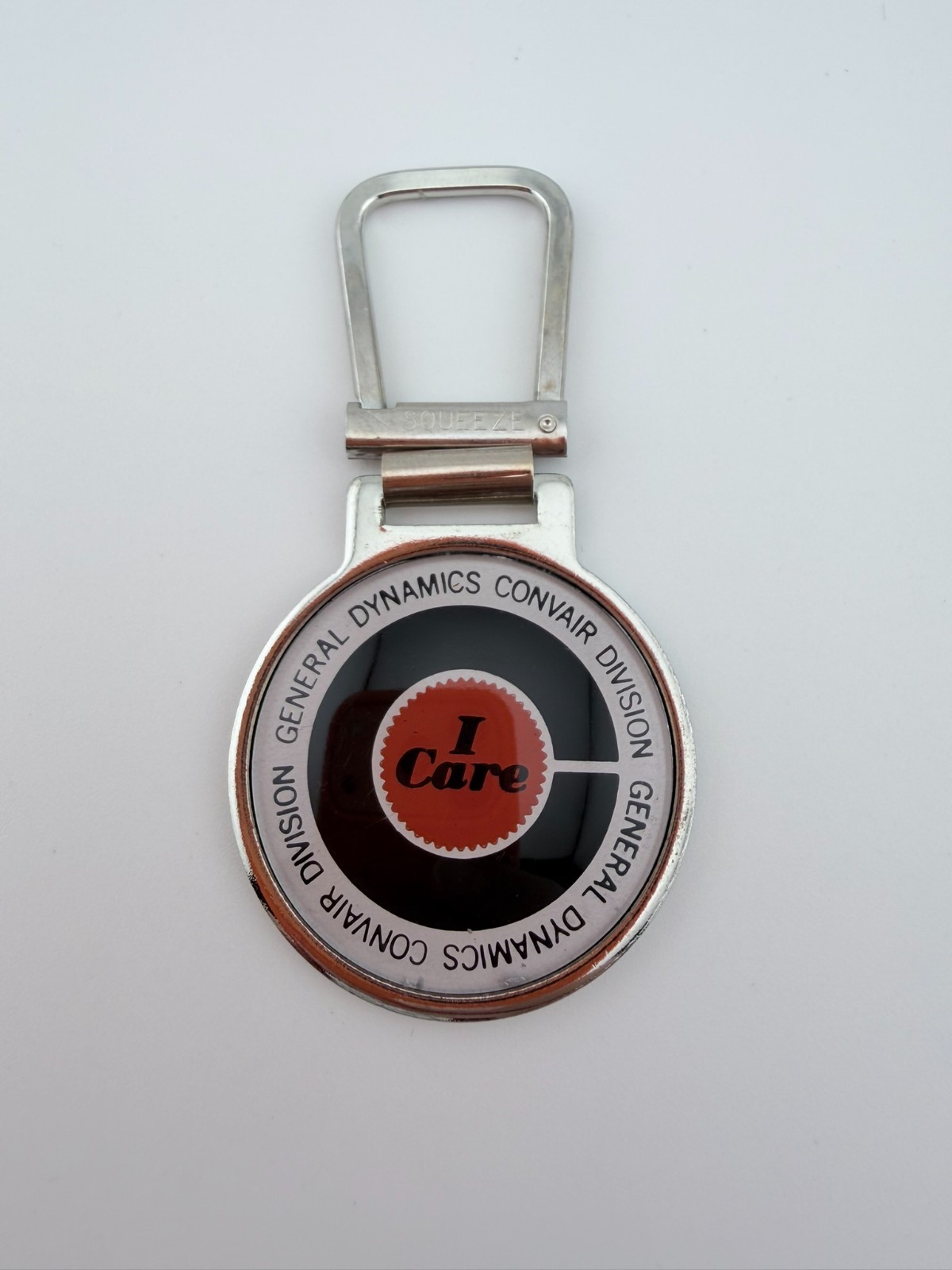 General Dynamics Convair Division I Care Key Chain