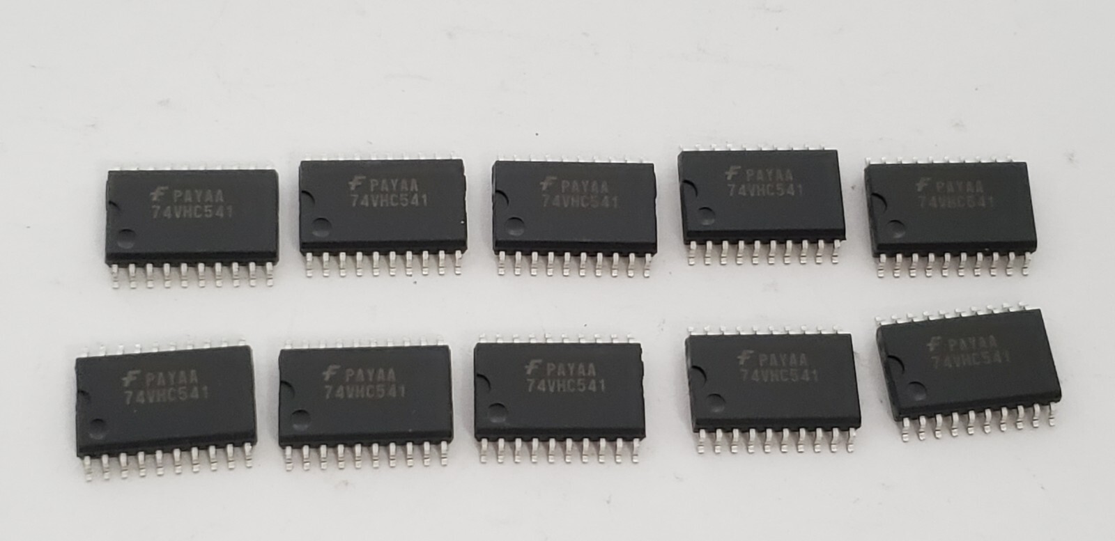 ONSEMI 74VHC541M IC CHIP, IC BUF NON-INVERT 5.5V 20SOIC (LOT OF 10) NNB