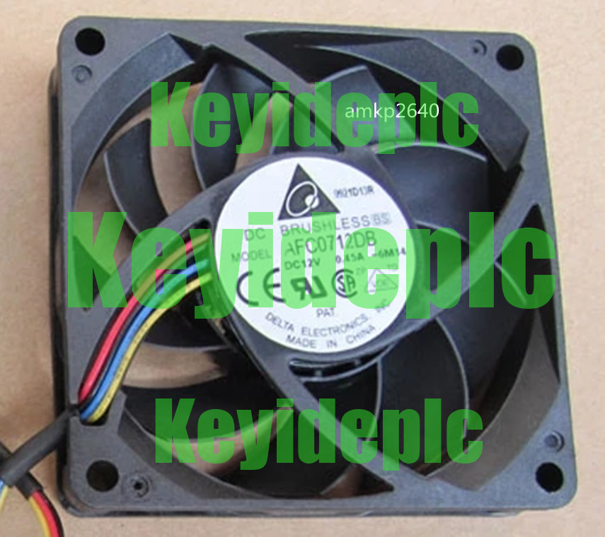 for Delta AFC0712DB 70mm x 15mm Ball Bearing 4-Pin PWM Fan #ke
