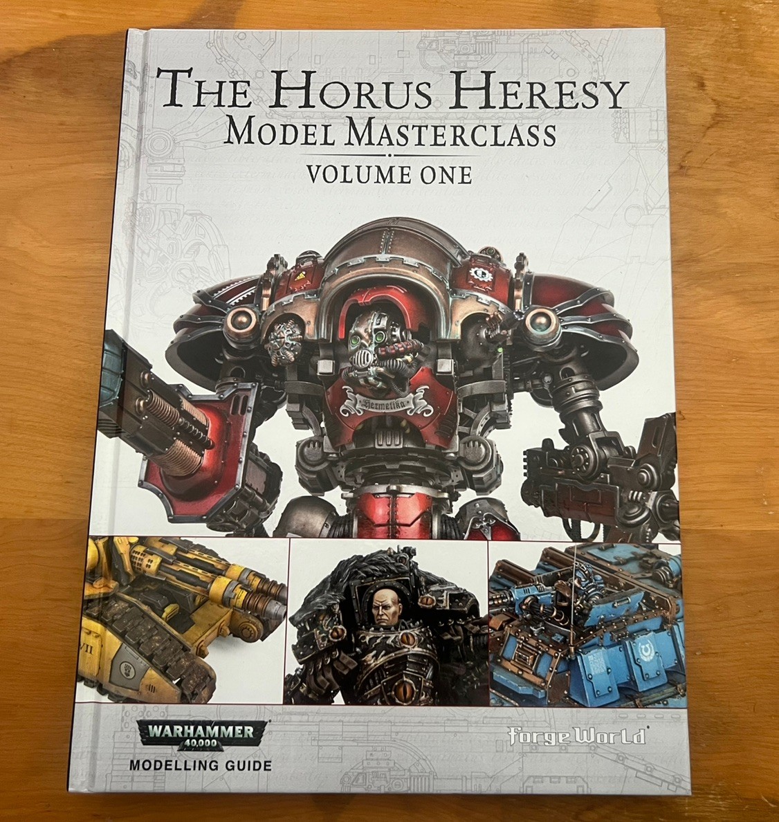 Horus Heresy Model Masterclass Volume One Forge World Warhammer 40K Used Great