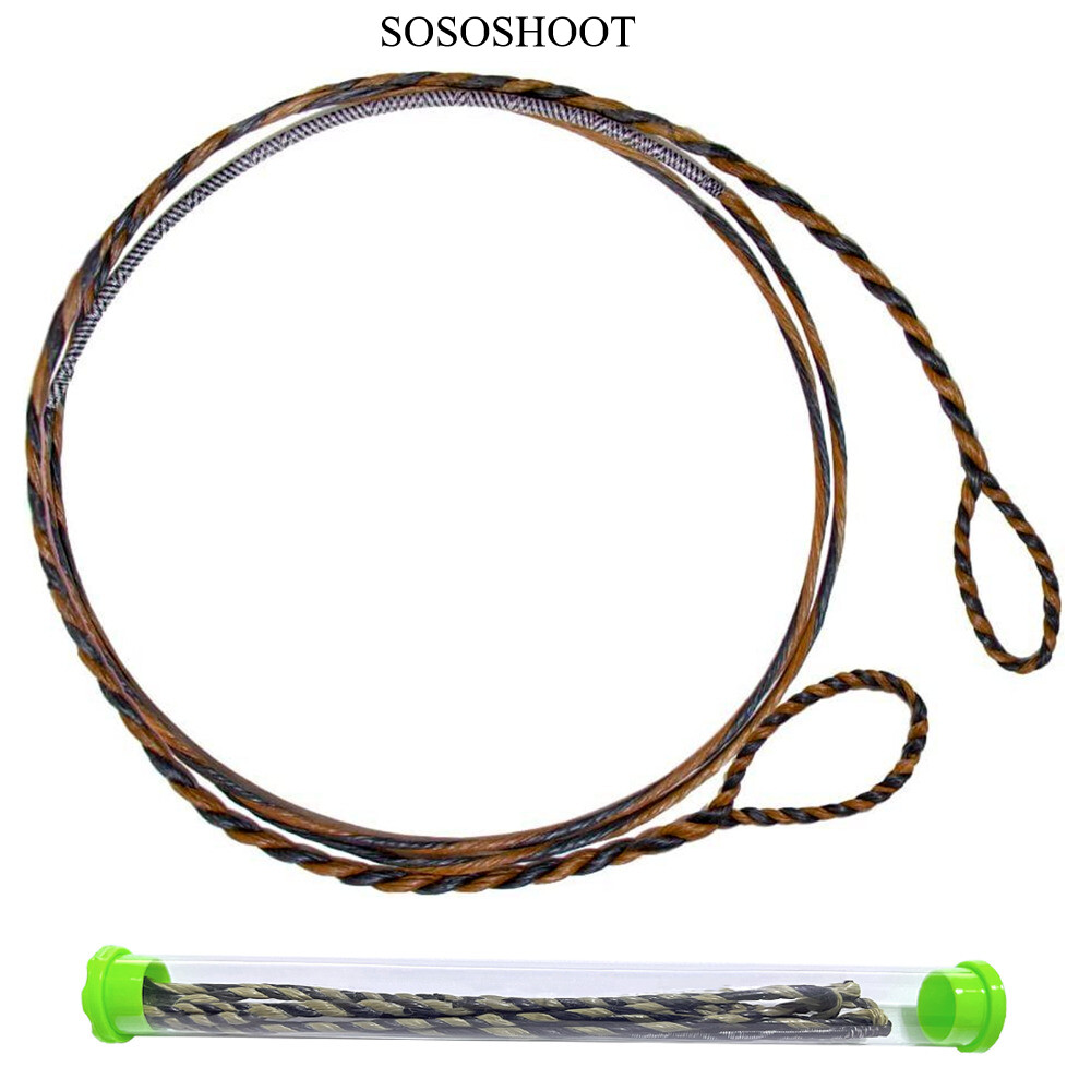 Archery Bowstring Adjustable Length Recurve bow Longbow 16 Strands 56-68''
