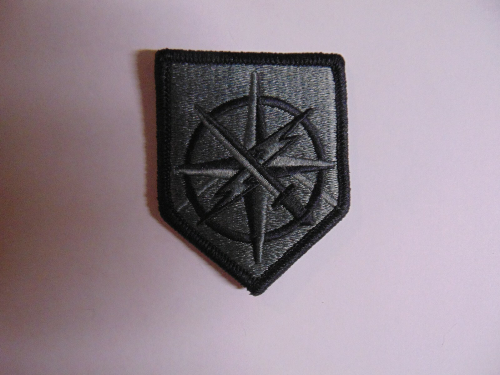 MILITARY PATCH US ARMY HOOK LOOP BACK FOR ACU UNIFORM 648TH MAN ENHAN BRIGADE