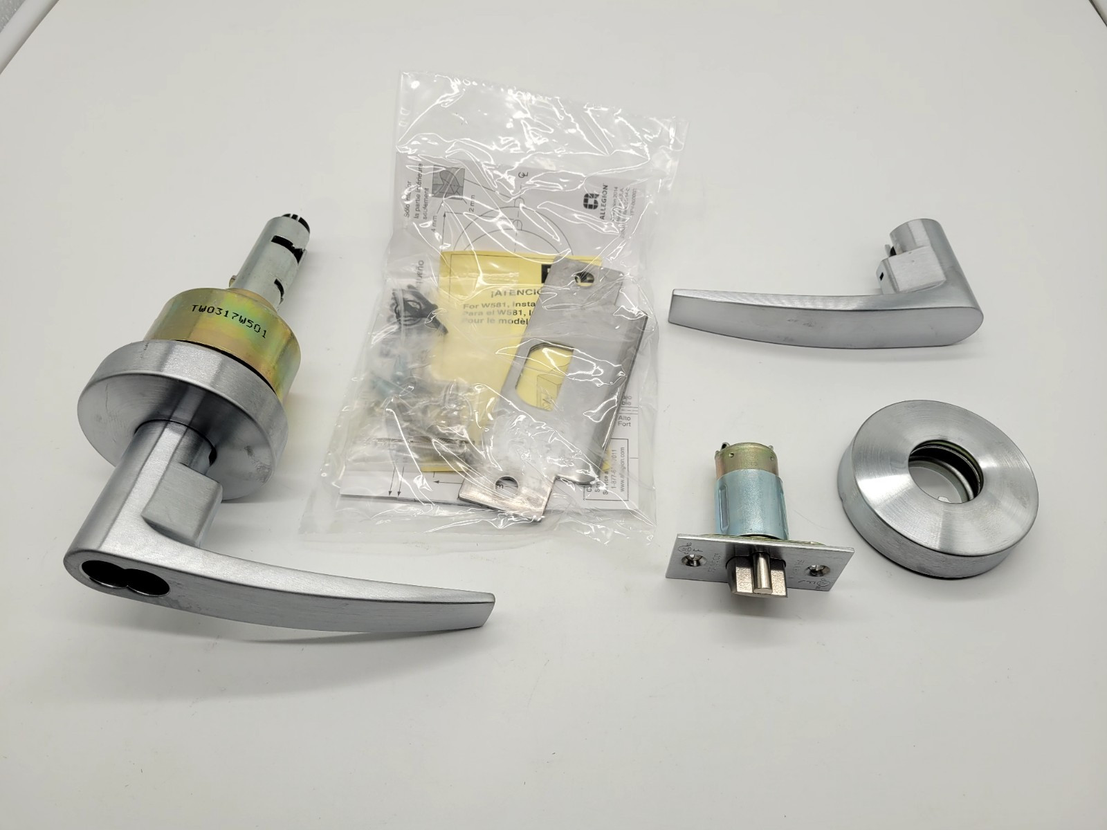 Falcon W581 B SRA 626 Commercial Locking Door Handle (Storeroom)