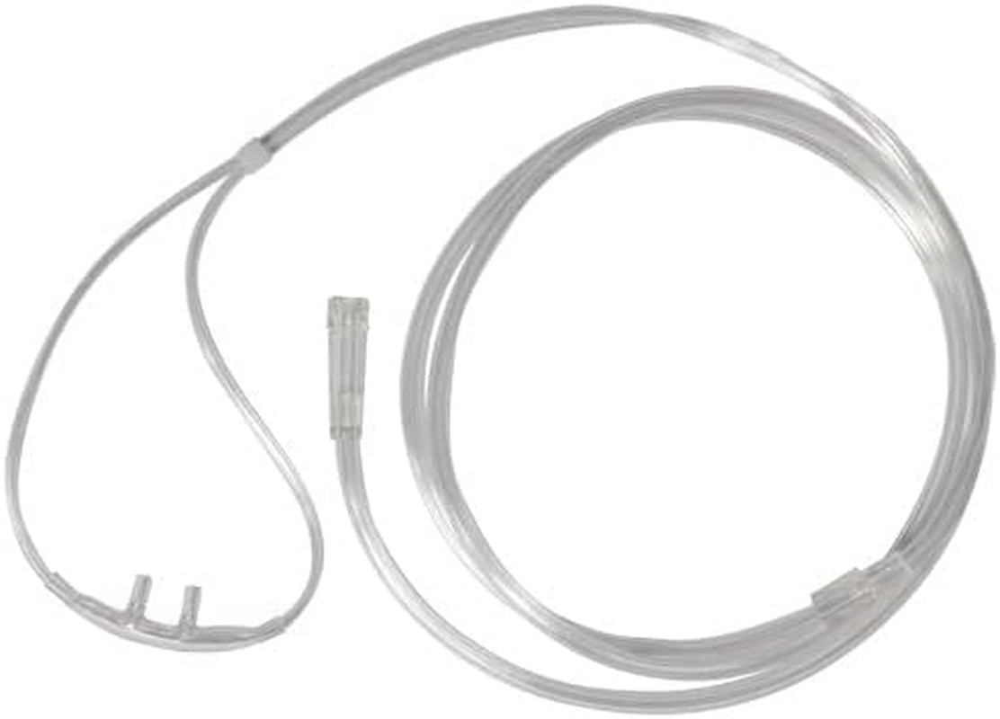 Sunset  Solutions 5Pk Sunset 4Ft Adult Oxygen Nasal Cannula W/Kink-Free Supply T