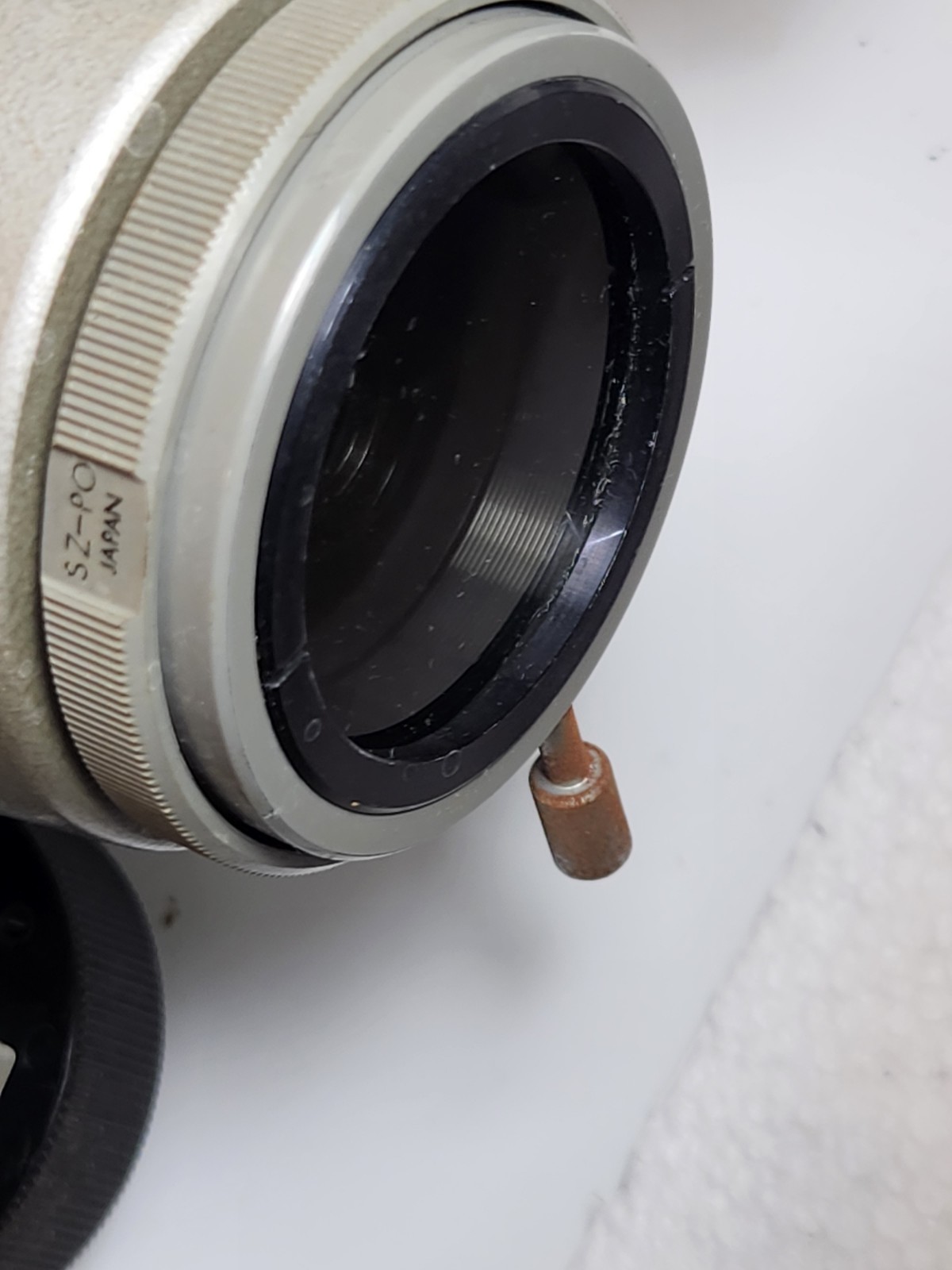 Vintage Olympus Tokyo JM Labratory Stereoscopic Microscope 222406 Working
