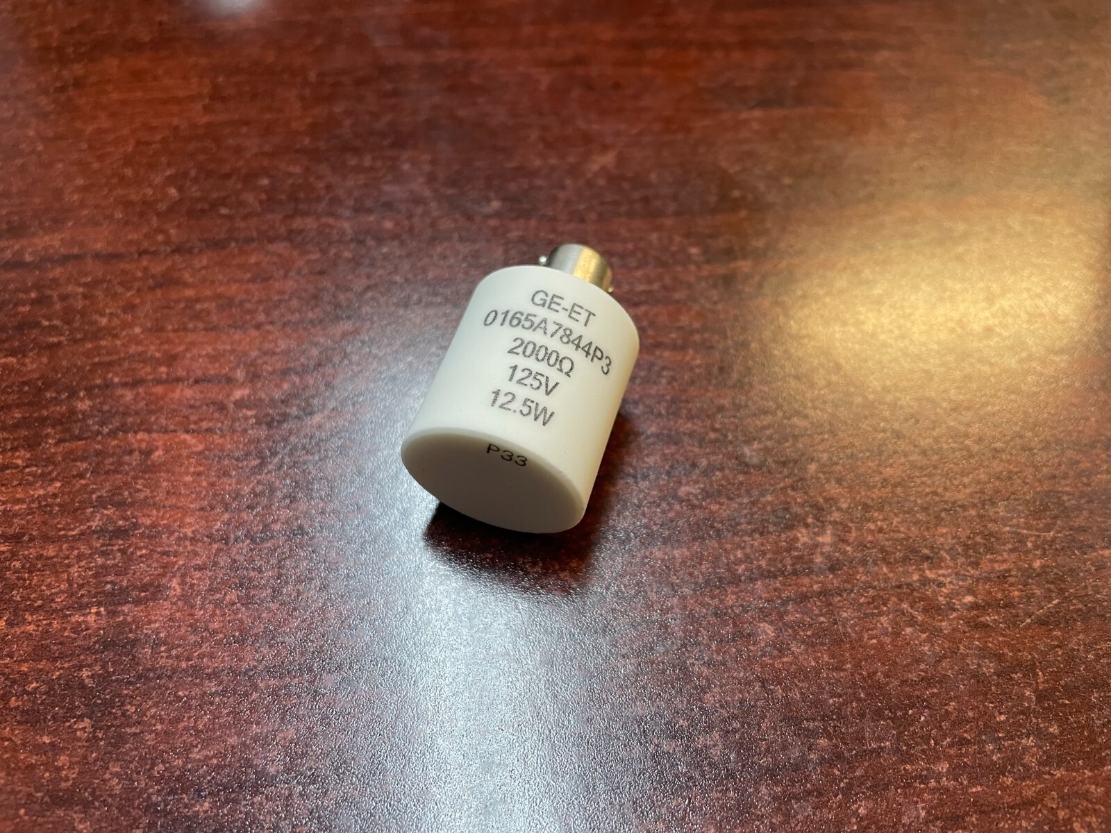 QTY-1 GENERAL ELECTRIC GE-ET 0165A7844P3 2000 Ohms 125V 12.5W - NEW