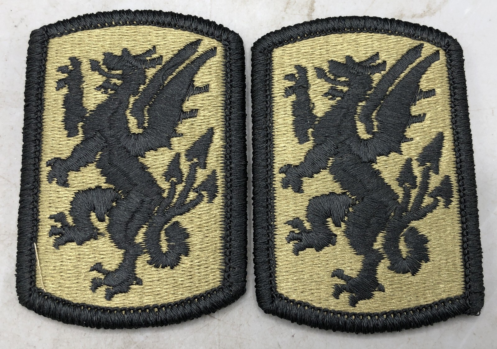 415th Chemical Brigade OCP/Scorpion Patch - Lot of Two Patches