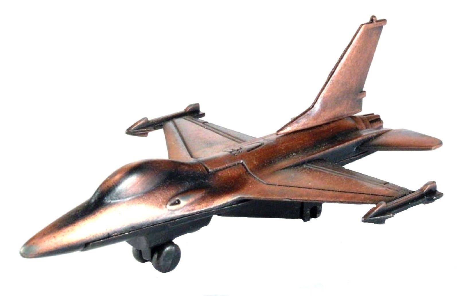 F-16 Fighter Die Cast Metal Collectible Pencil Sharpener