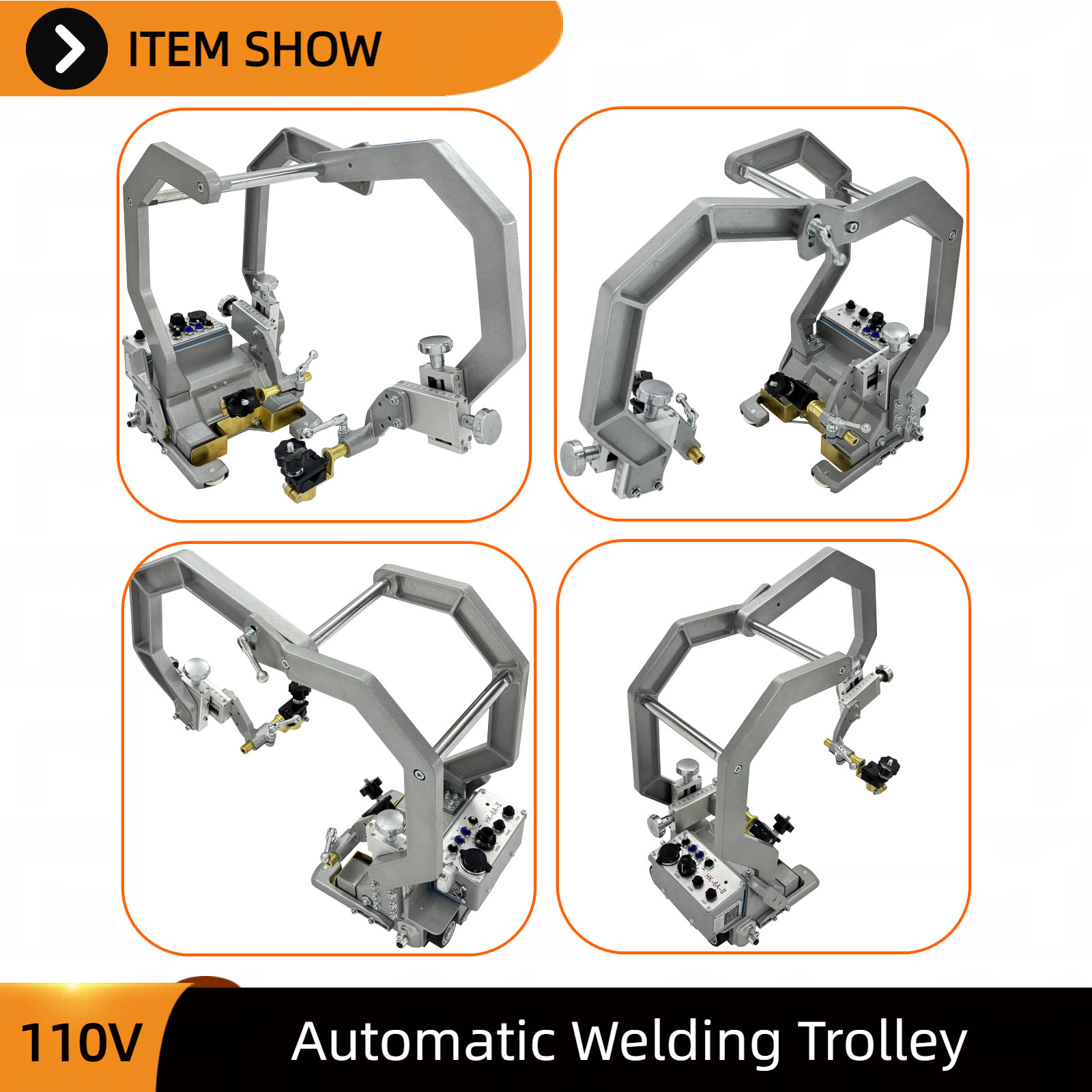 Lightweight Automatic Welding Trolley Plane Welding/Angle Welding Trolley 110V