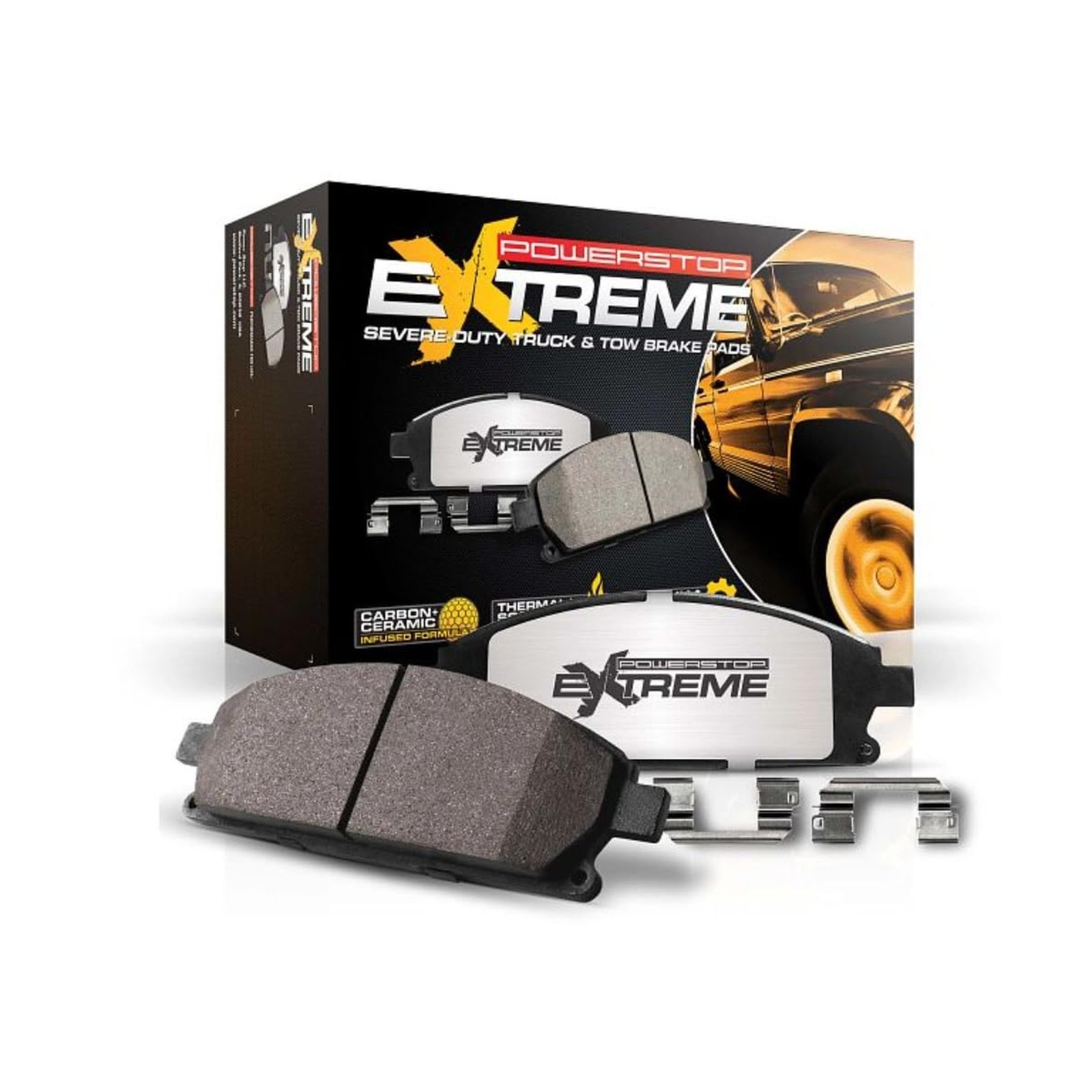 PowerStop Rear Brake Pads for Acura ZDX 2024 |Cadillac Escalade 2021-25 |Esca...