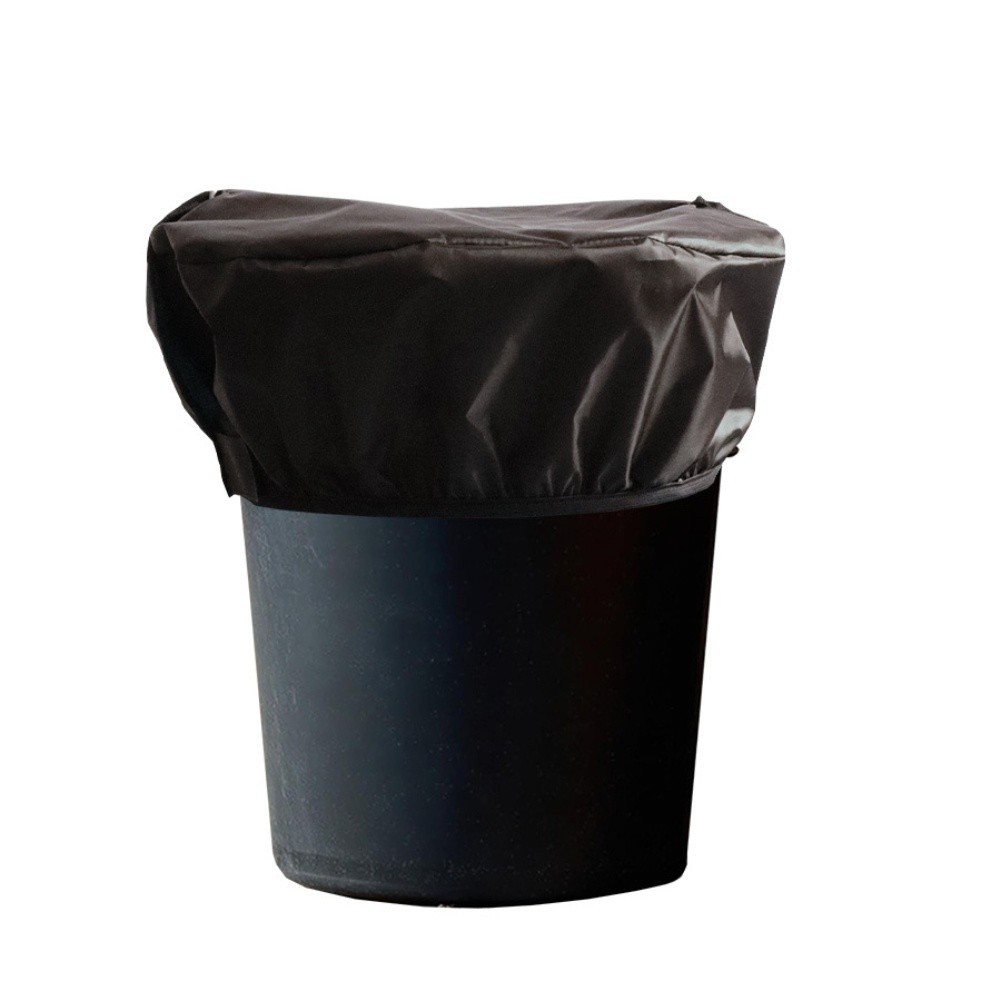 Adjustable Black Horse Feed Bin Lid Cover Doublesided 210D Coated Material