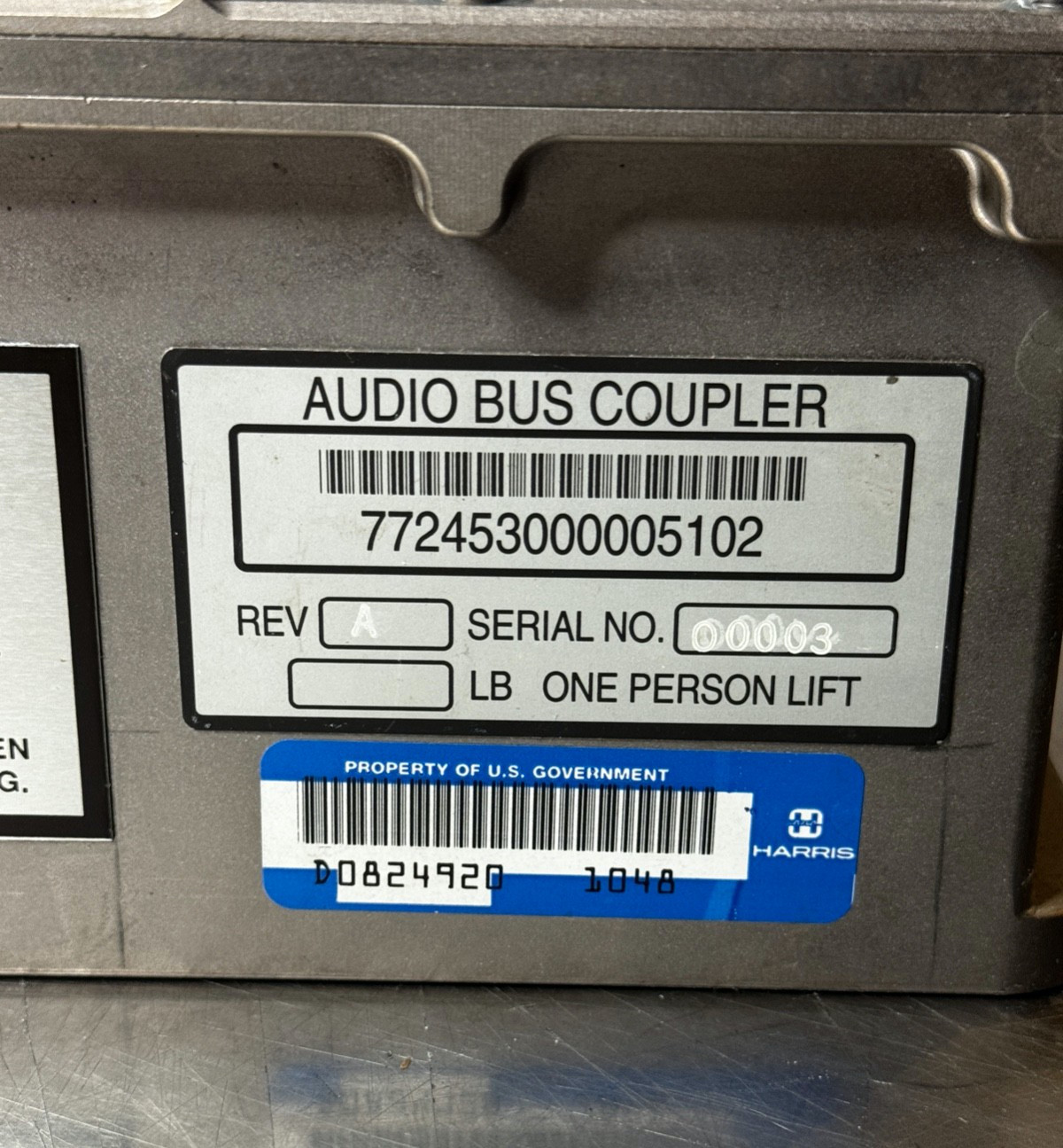 NASA ISS Audio Subsystem Flight Hardware
