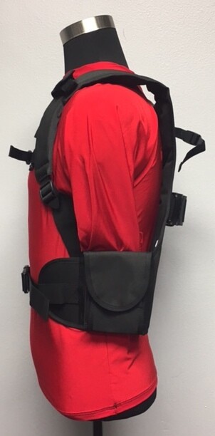 Pony Tank Harness/ Adjustable / Pockets for optional soft weights/ Cushioned