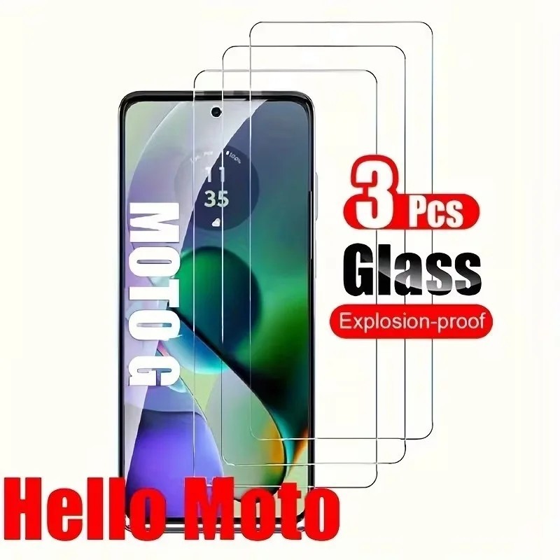 3PK Tempered Glass Protector For Motorola Moto G Play 2026  Moto G Power 5G 2025