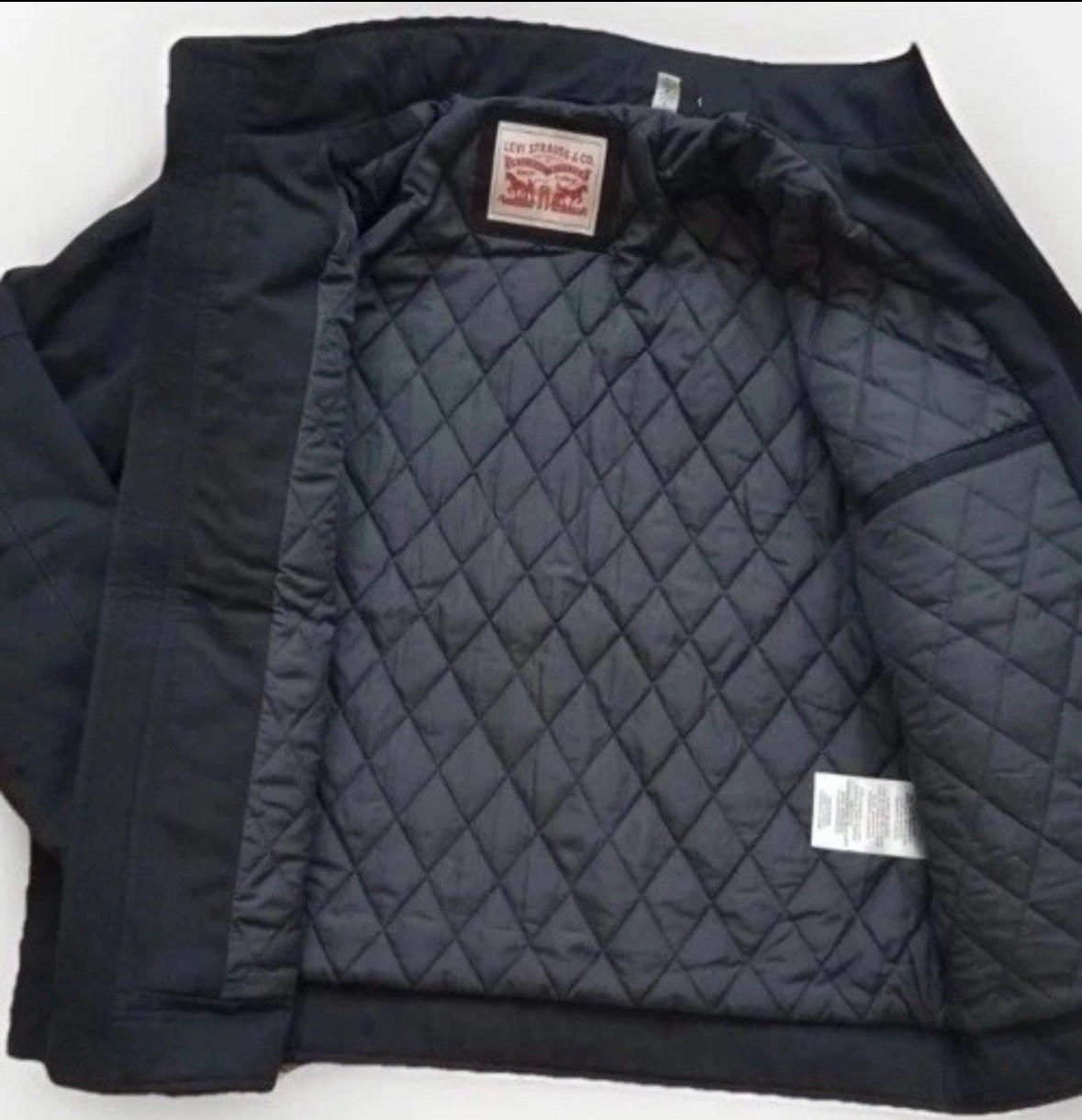 Levi's Men's Stand Collard Canvas Jacket