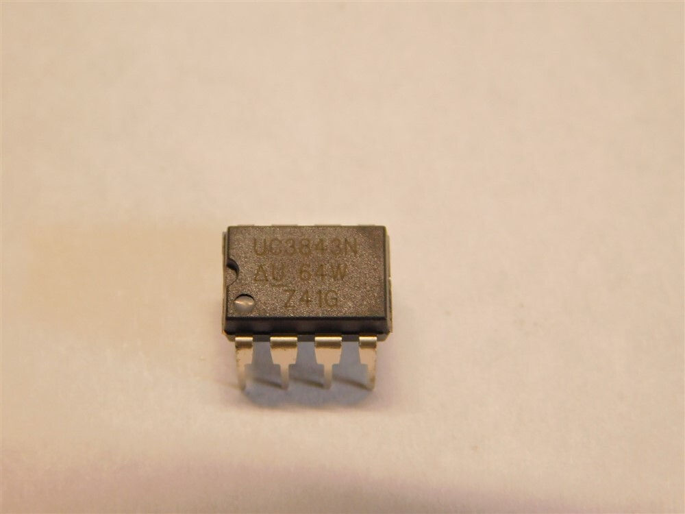 10 Original Unitrode UC3843N Current-Mode PWM Controller ICs 8-PDIP