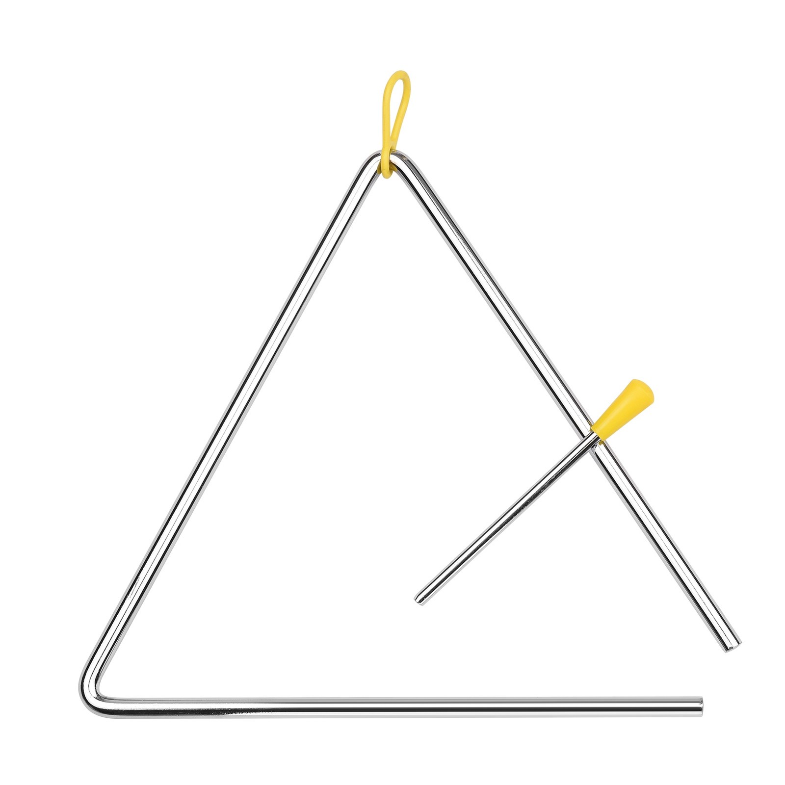 10 Inch Triangle Percussion Instrument With (Min Order 10 Pcs)