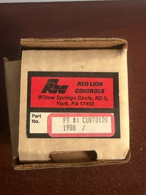 Red Lion CUBT0120 Counter New