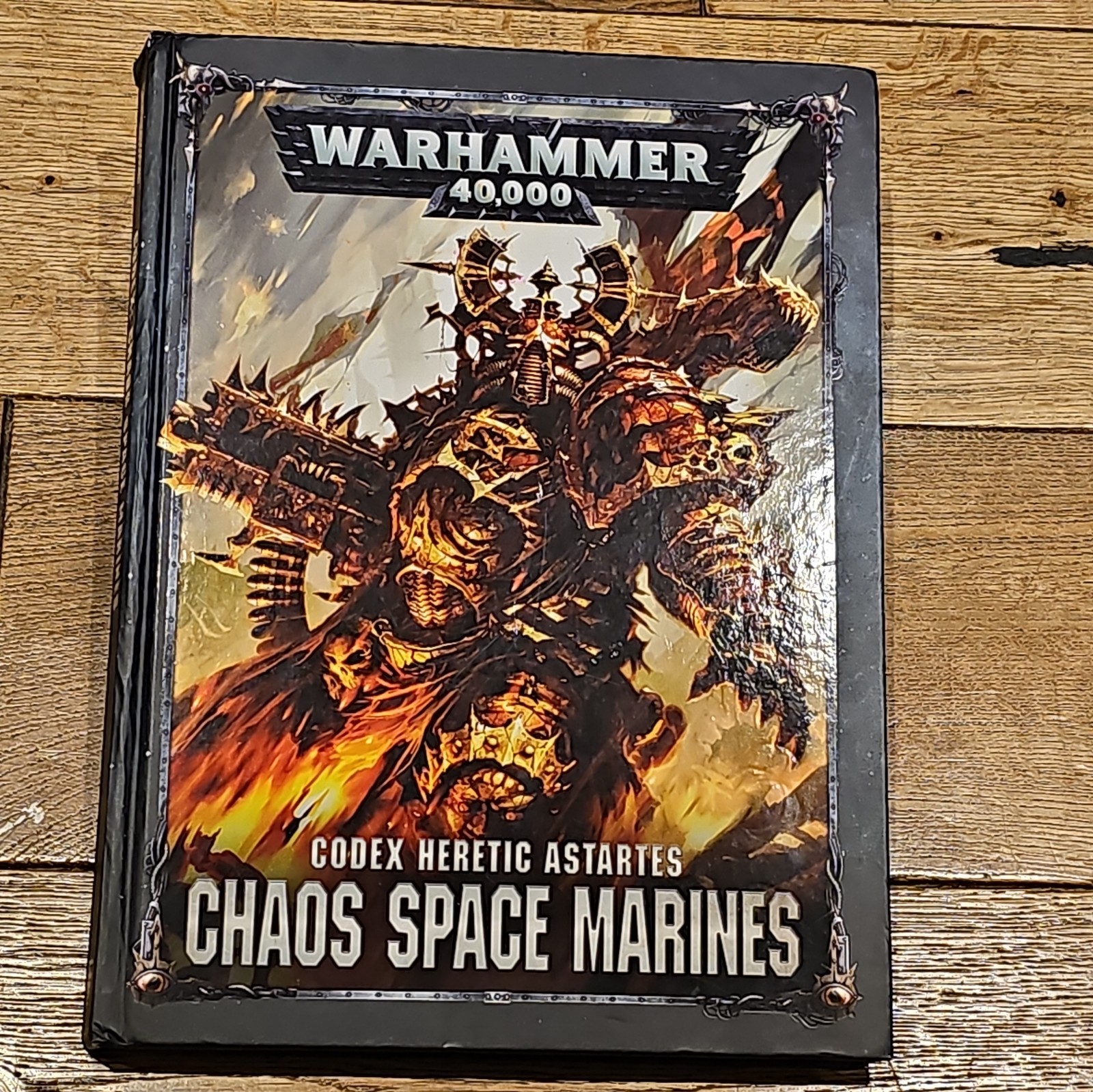 Warhammer 40K Codex Heretic Astartes Chaos Space Marines (Hardcover, GW, 2017)