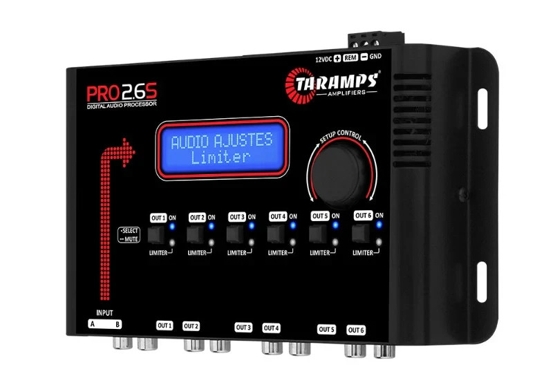 Taramp's Pro 2.6S Digital Signal Processor Equalizer 3-band Graphic BLACK