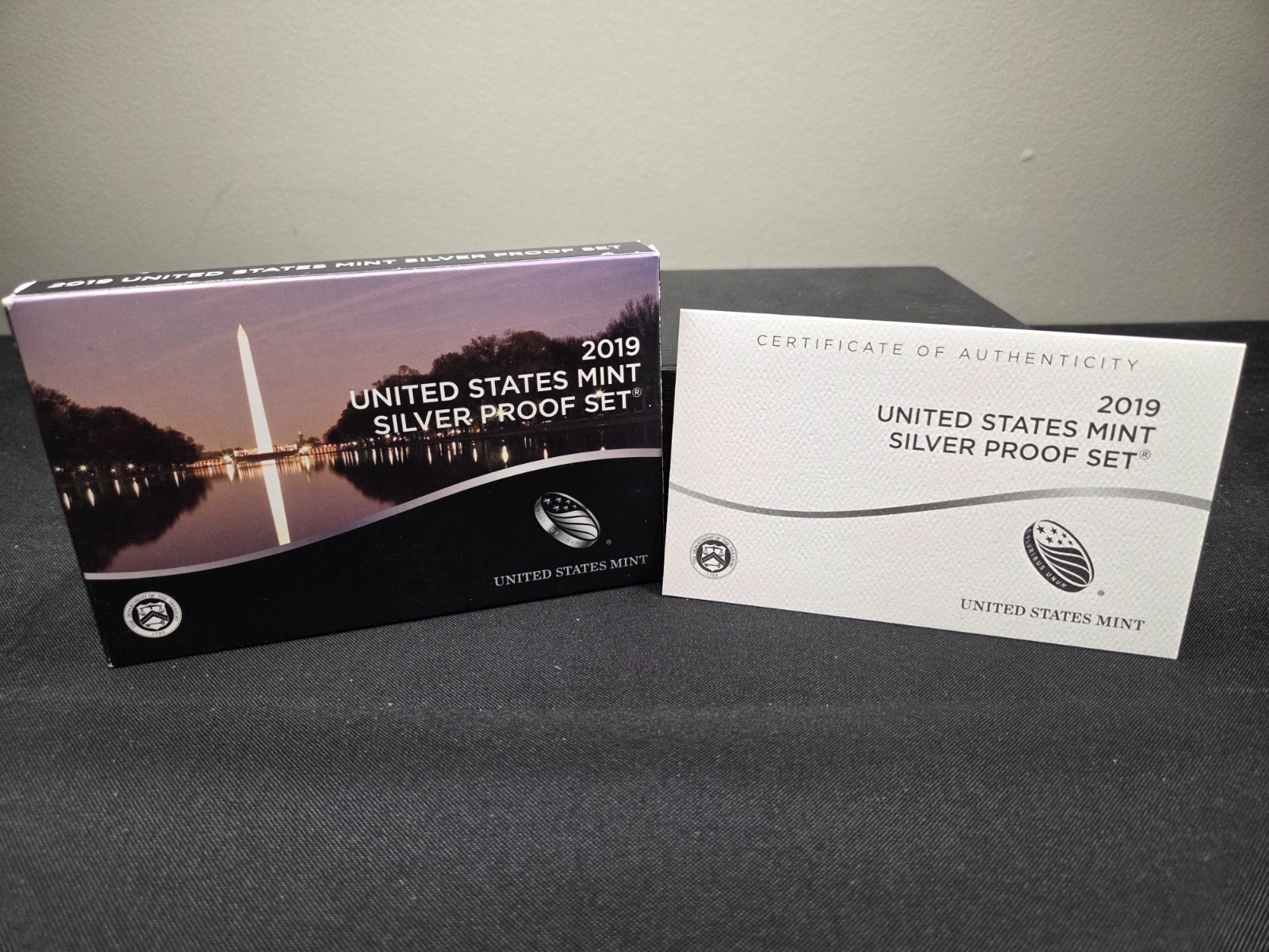 2019-S United States Mint Silver Proof Set 11 Coins with W-Cent OGP/COA
