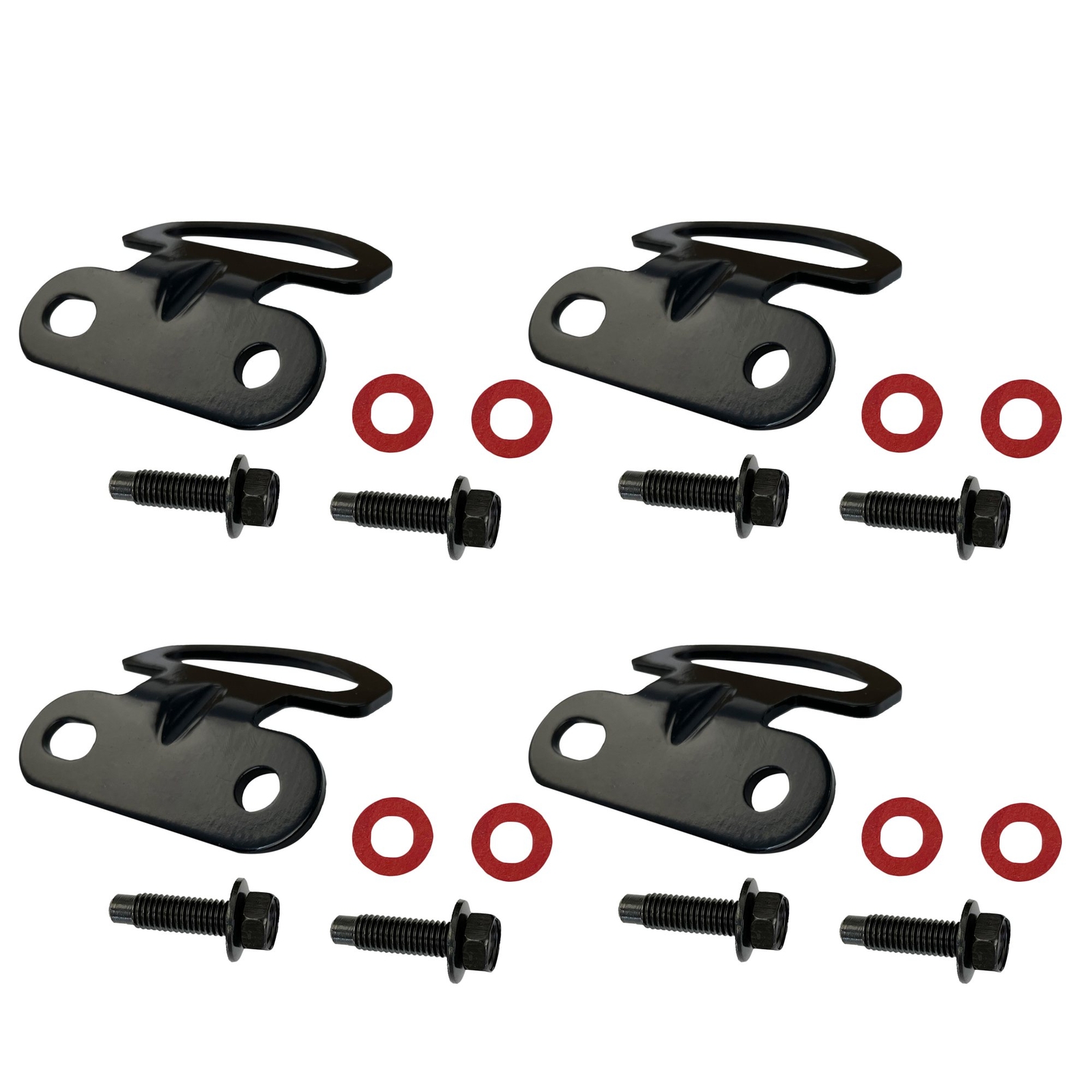 4X Rear Bed Metal Tie Down Rope Hook Latch For Nissan Frontier Titan 2004-2020