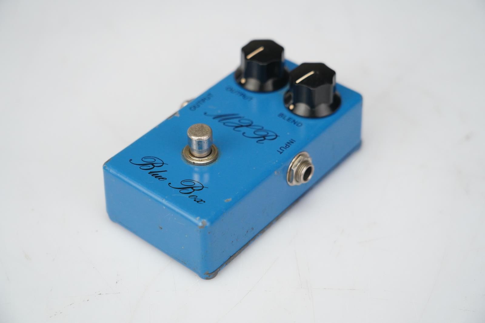 MXR Blue Box Bud Script Logo Pedal #59346