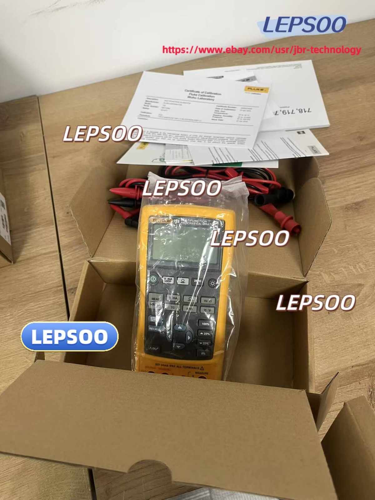 1 PCS Fluke 725 Multifunction Process Calibrator new/stock/lhy***
