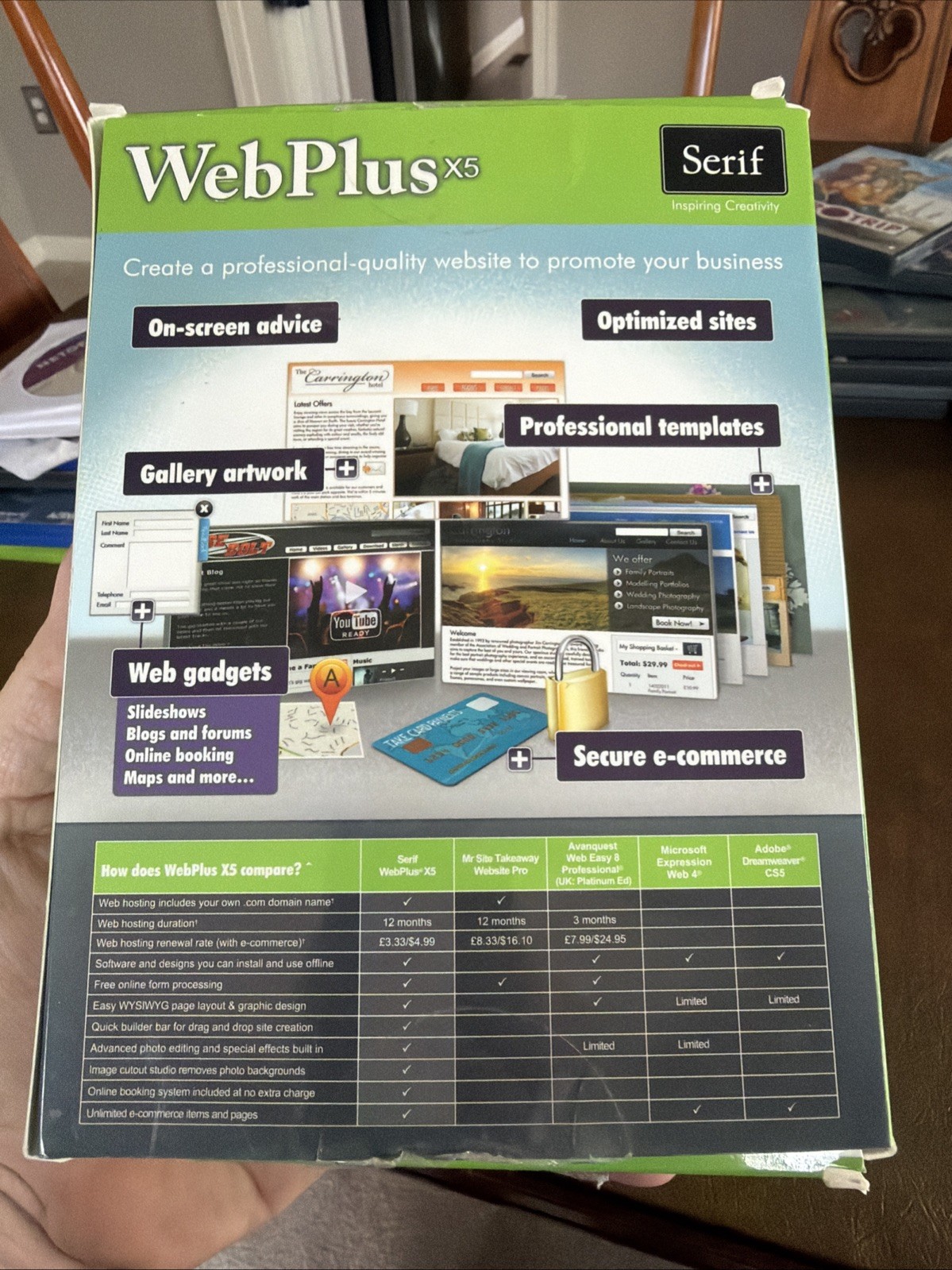 SERIF WEBPLUS X5 - Cd, Code, Booklet And More