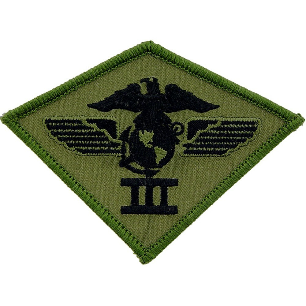 MARINE CORPS 3RD AIRWING (SUBDUED) Embroidered Shoulder Patch (3-3/4") (0875)