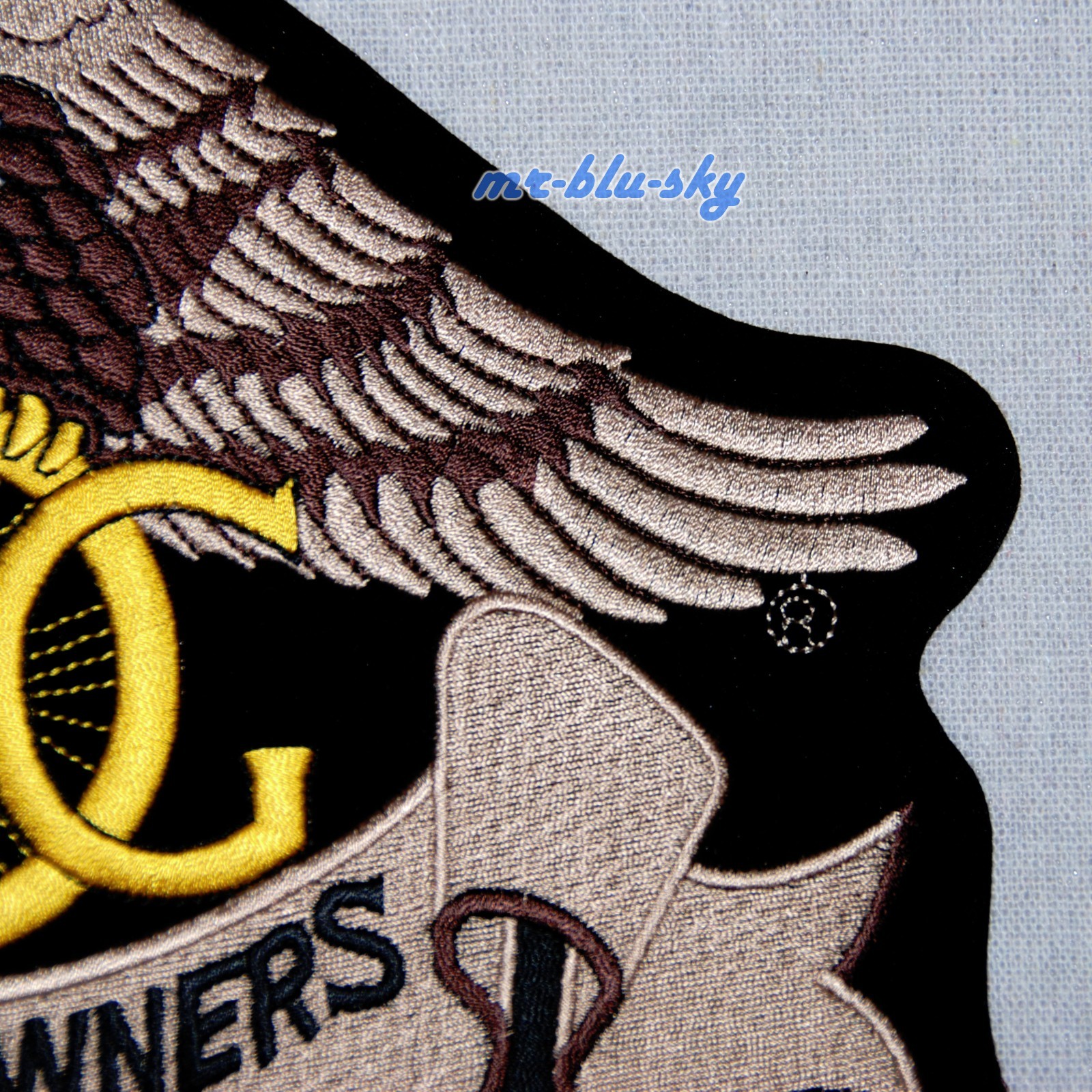 Vintage ~ Small Heritage Eagle Patch ~ Harley Davidson Owners Group H.O.G.