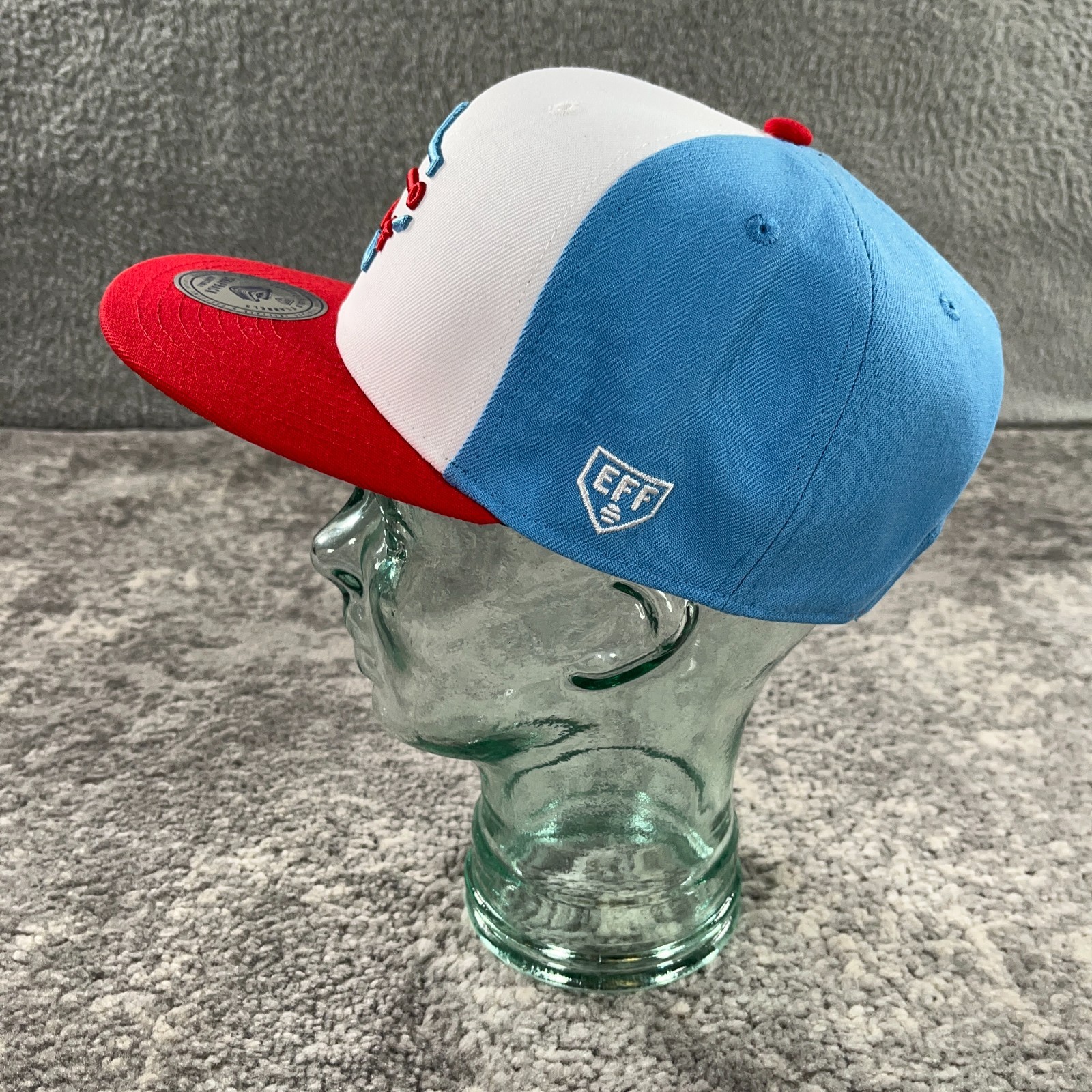 Corpus Christi Hooks Hat Cap Mens Snapback White Blue Red Ebbets Field Logo MiLB