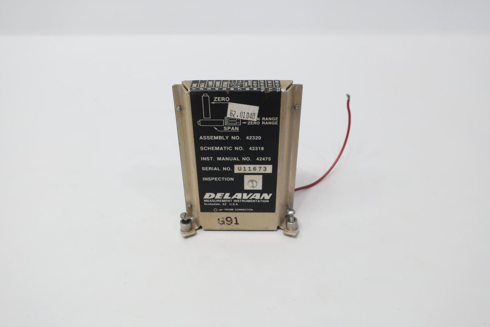 Delavan 42320 Cap Analog Transmitter