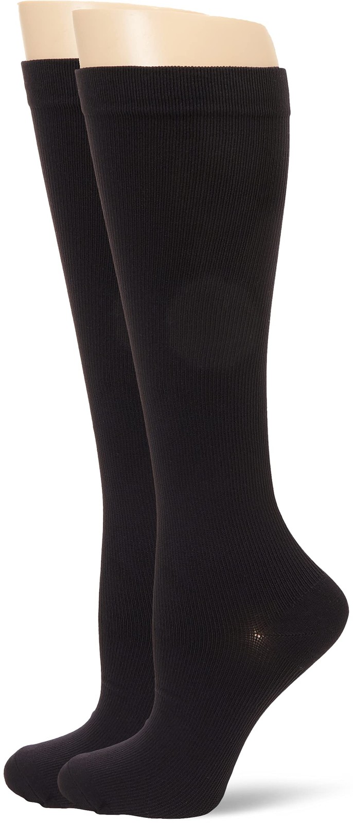 MediPeds Over the Calf (OTC) Mild Compression Socks, X-Large Mens 12-15, Blac...