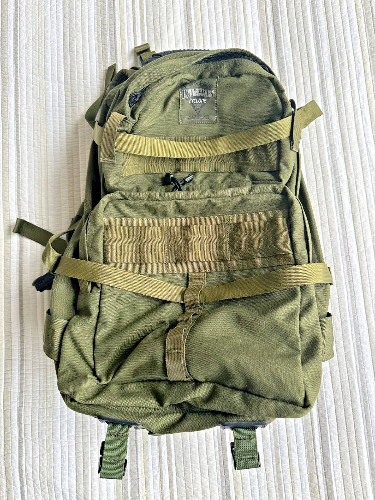 Blackhawk HydraStorm Cyclone Hydration Pack OD GREEN No Bladder-See Description