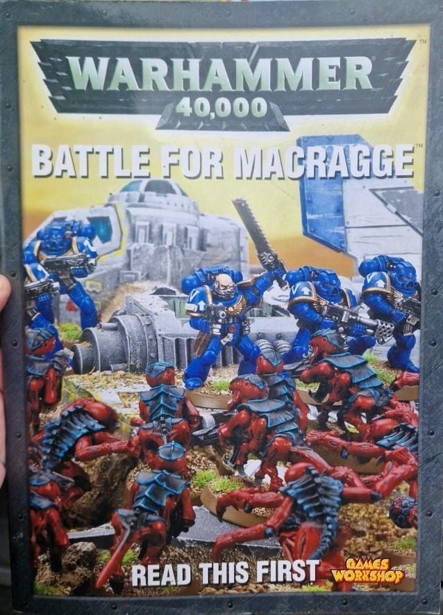 Warhammer 40k Battle for Macragge Read This First Rule Book Games Workshop