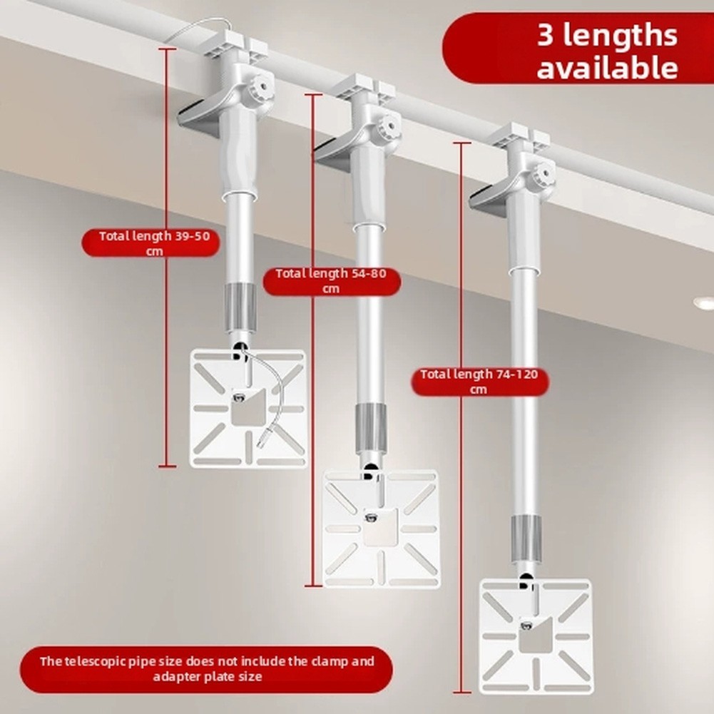 Telescopic Camera Bracket for Observation Devices with Vertical 90 Degree Tilt